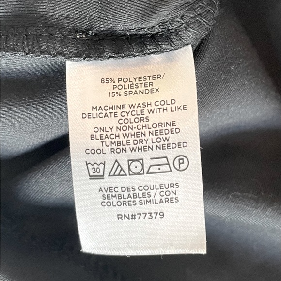 Ann Taylor Wrap Blouse in Black - Picture 5 of 5